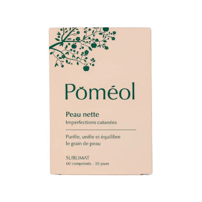 Poméol Complément alimentaire anti-imperfections, 60 comprimés | Parashop.com