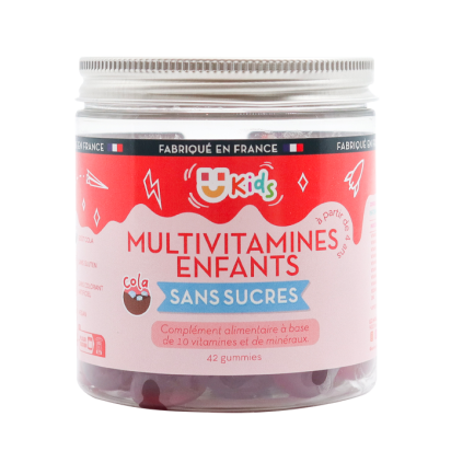 Multivitamines Enfants Sans Sucres, 42 Gummies