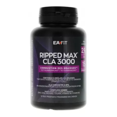 Ripped Max Cla 3000 Action Ciblée, 60 Capsules