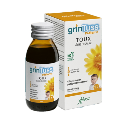 Grintuss Pediatric Sirop Toux Sèche Et Grasse, 180G