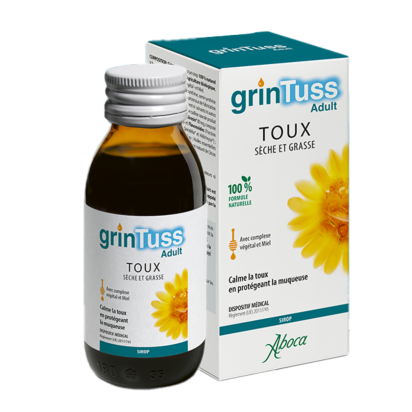 Grintuss Adult Sirop Toux Sèche Et Grasse, 180G