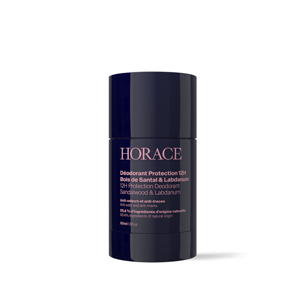 Horace Déodorant Protection 12h Bois de Santal et Labdanum Stick, 50ml | Parashop.com