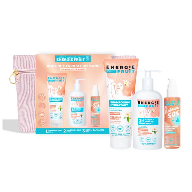 Trousse Full Size Routine Hydratation Capillaire Monoi