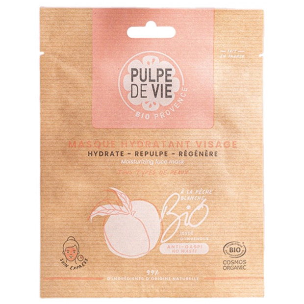 Pulpe de Vie Masque Hydratant Visage Sex On The Peach Bio, 1 masque | Parashop.com