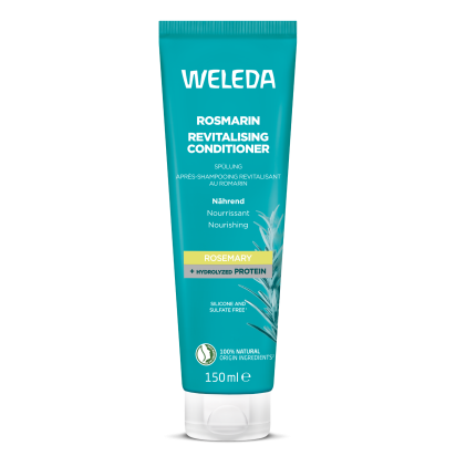 WELEDA ROMARIN Après-Shampooing Revitalisant au Romarin Cheveux Secs Sans Volume, 150ml | Parashop.com