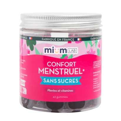 Mium Lab Confort Menstruel sans sucre, 42 Gummies | Parashop.com