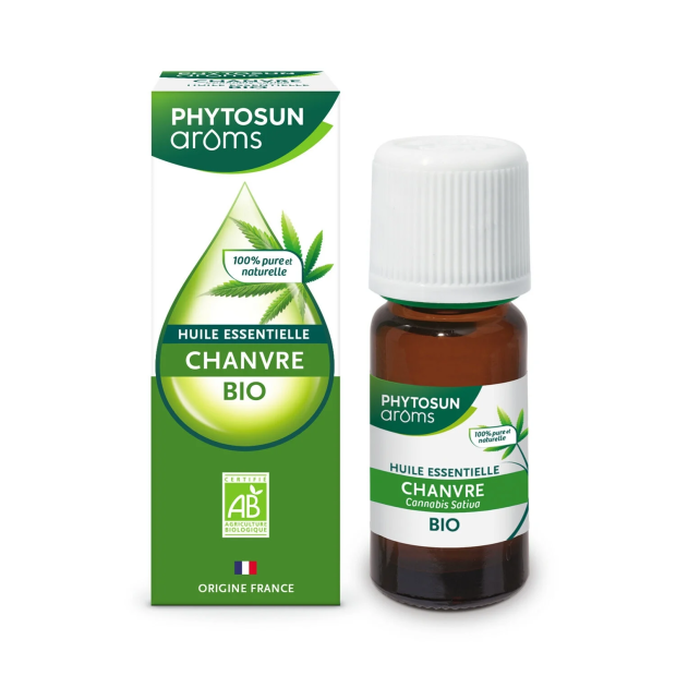 Phytosun Aroms Huile Essentielle Chanvre bio, 5ml | Parashop.com