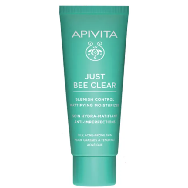 Apivita JUST BEE Clear Gel Hydra Matifiant Anti Imperfections, 40ml | Parashop.com