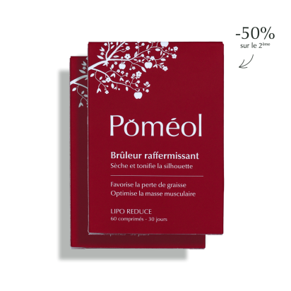 Poméol LIPO REDUCE Brûleur raffermissant, 2 mois - 120 comprimés | Parashop.com