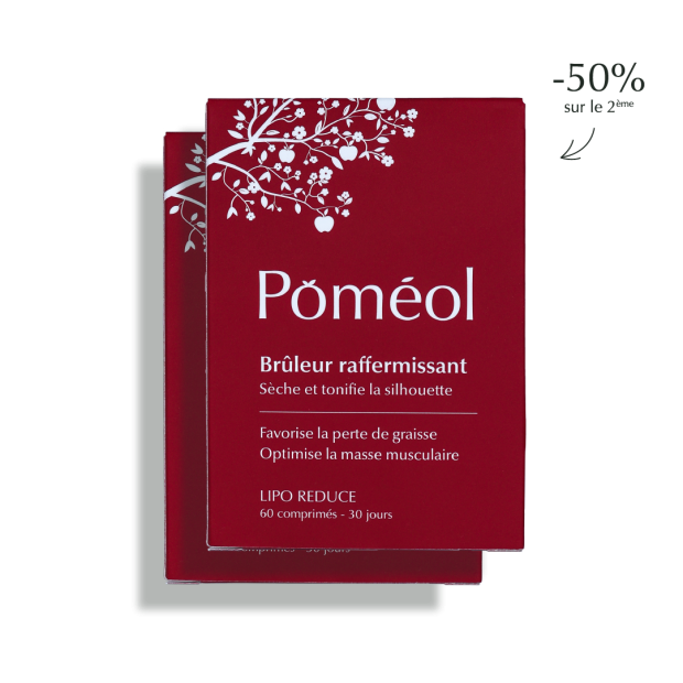 Poméol LIPO REDUCE Brûleur raffermissant, 2 mois - 120 comprimés | Parashop.com