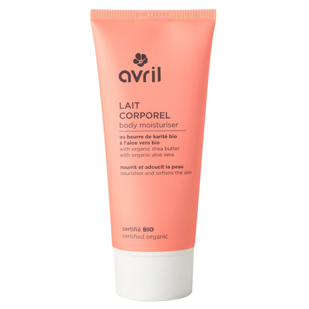 Avril Lait corporel Beurre Karité Aloe Vera Certifié Bio, 200ml | Parashop.com