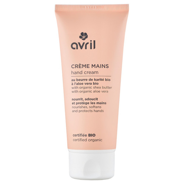 Avril Crème pour les Mains Certifiée Bio, 100ml | Parashop.com