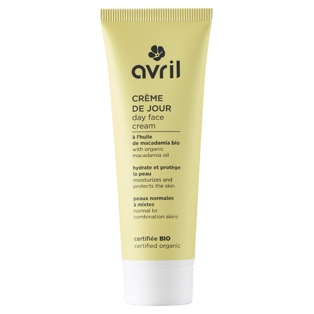 Avril Crème de Jour Peaux Normales & Mixtes Certifiée Bio, 50ml | Parashop.com