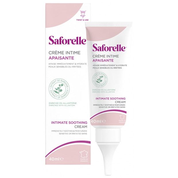 Saforelle Crème intime apaisante 40ml | Parashop.com