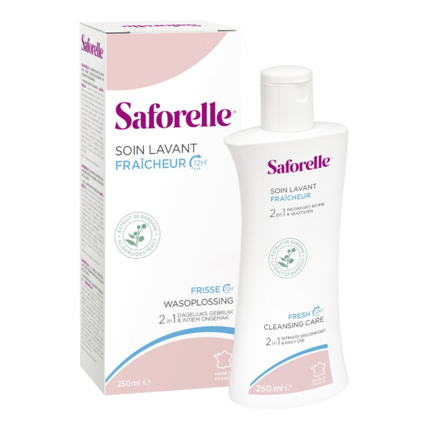 Saforelle Soin Lavant Fraîcheur, 250ml | Parashop.com