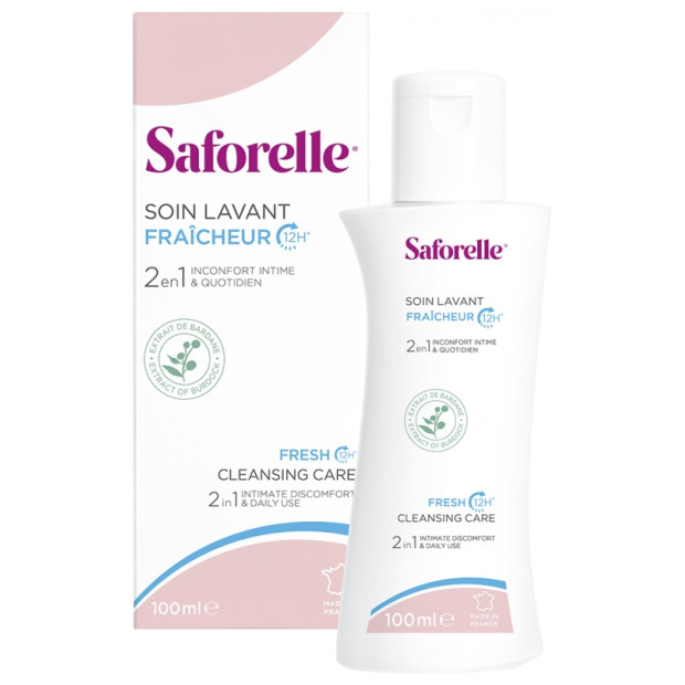 Saforelle Soin Lavant Fraîcheur, 100ml | Parashop.com