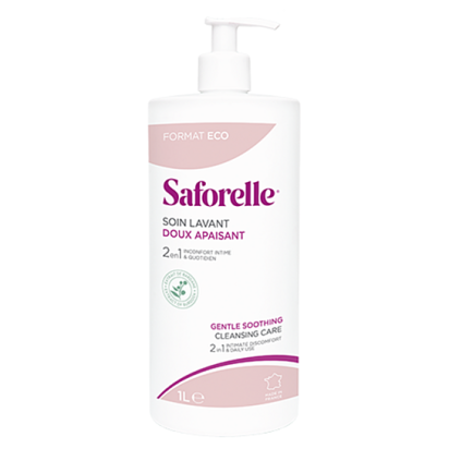 Saforelle Soin Lavant Doux, 1 Litre | Parashop.com