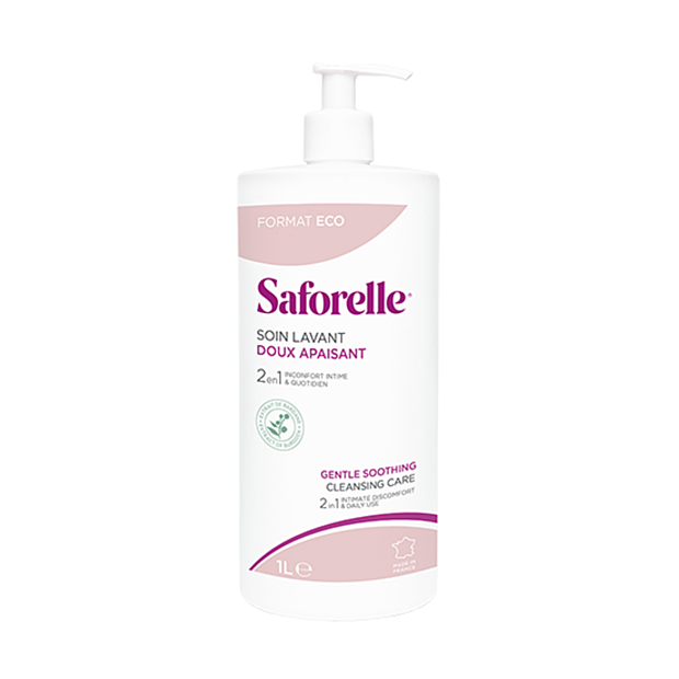 Saforelle Soin Lavant Doux, 1 Litre | Parashop.com