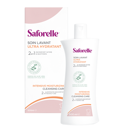 Saforelle Soin Lavant Ultra-Hydratant, 500ml | Parashop.com