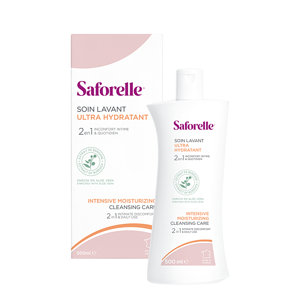 Saforelle Soin Lavant Ultra-Hydratant, 500ml | Parashop.com