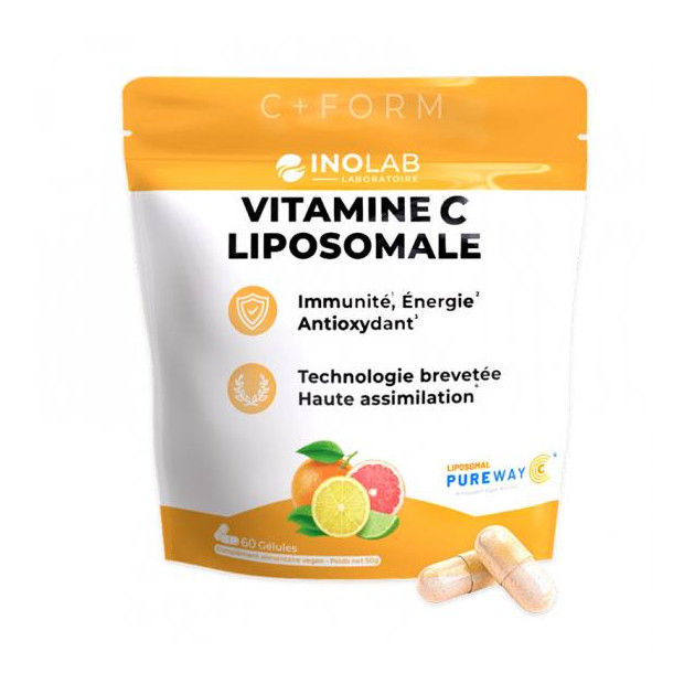 Inolab C+Form Vitamine C Liposomale, 60 gélules | Parashop.com