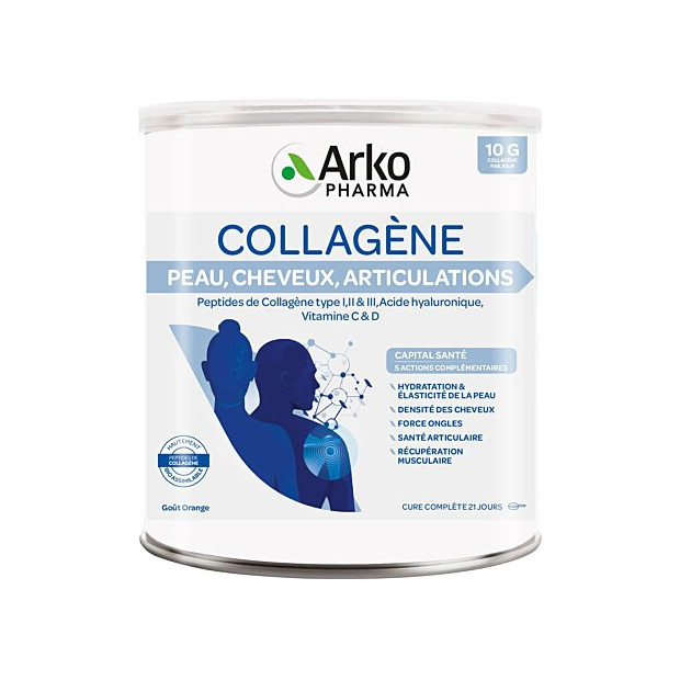 Naturland Collagène Peau Cheveux Os & Muscles, 260g | Parashop.com