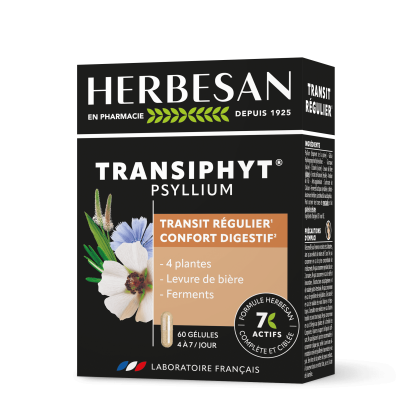 Herbesan Transiphyt Transit Facile, 60 Gélules | Parashop.com