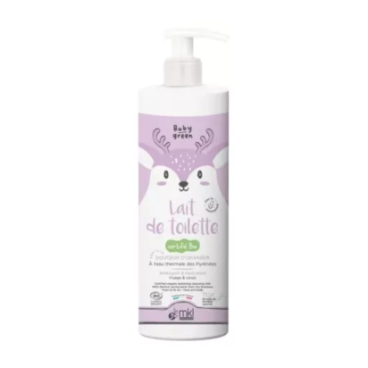 Baby Green Lait de Toilette Bio, 400ml