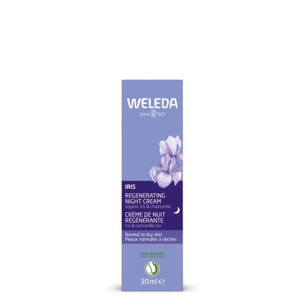 Weleda Crème De Nuit Réconfortante À L'Iris, 30ml | Parashop.com