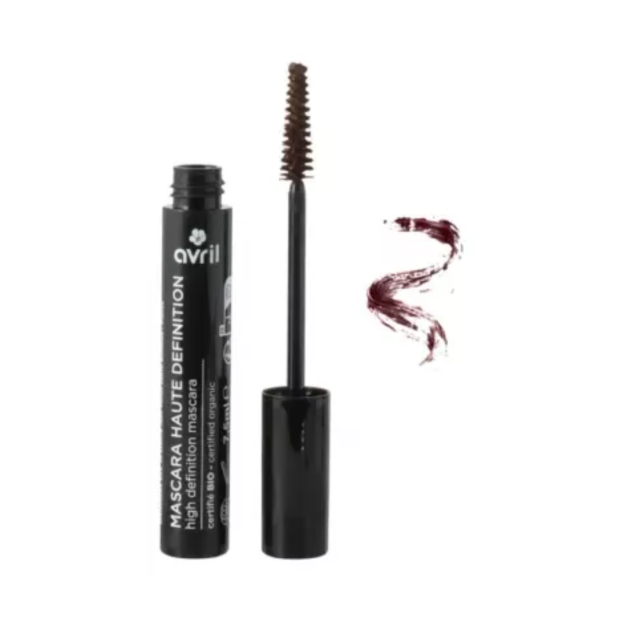 Mascara Haute Definition Certifié Bio Marron, 7.5ml