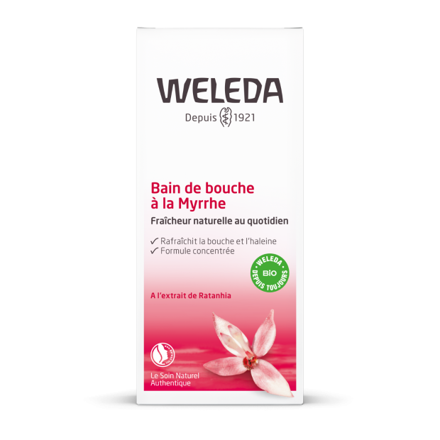 Weleda Bain De Bouche À La Myrrhe, 50 ml | Parashop.com