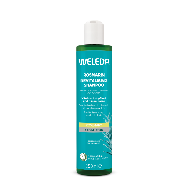 Weleda Romarin Shampooing Revitalisant Au Romarin Cheveux Fins, 250ml | Parashop.com