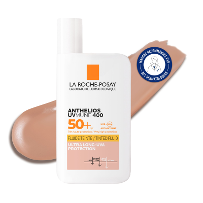 La Roche-Posay Anthelios Uvmune 400 Fluide Teinté Spf50+, 50ml | Parashop.com