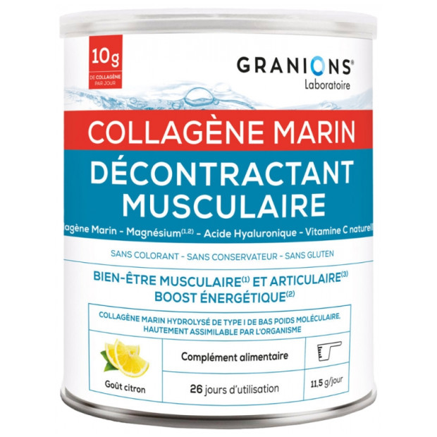 Granions Collagène Marin Décontractant Musculaire, 300g | Parashop.com