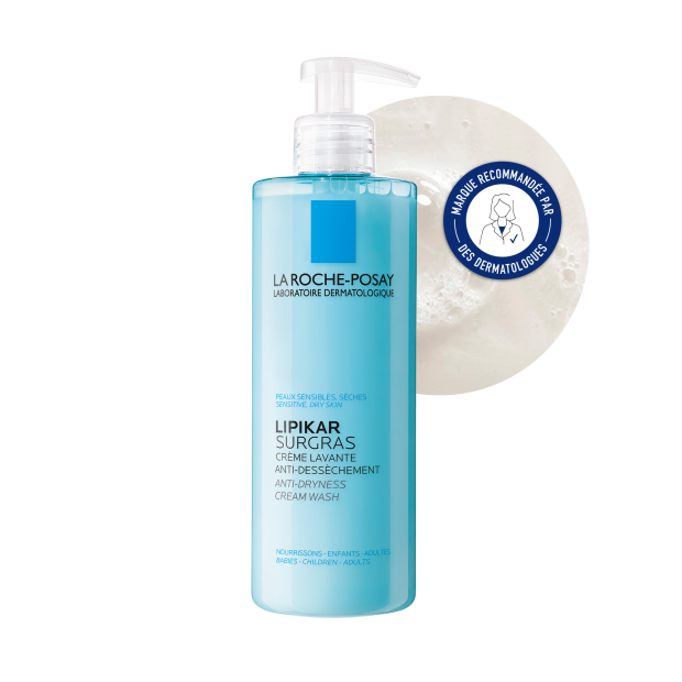 LIPIKAR Surgras douche, crème, 400ml La Roche-Posay - Parashop.com