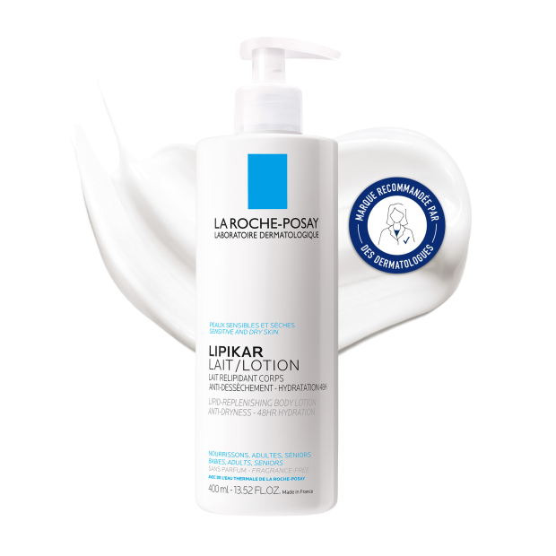 La Roche-Posay LIPIKAR Lait relipidant corps anti-dessèchement, 400ml | Parashop.com