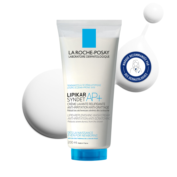 LIPIKAR SYNDET Gel-Crème Nettoyant Anti-Irritations, 200ml La Roche-Posay - Parashop