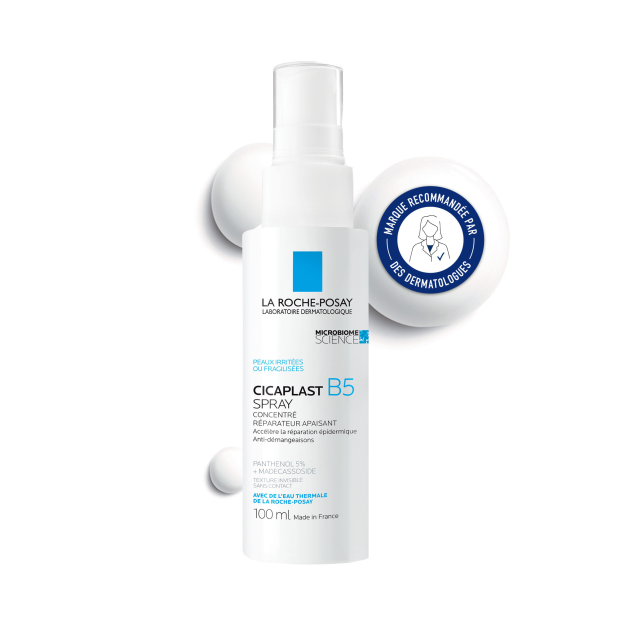 CICAPLAST B5 spray concentré réparateur apaisant, 100ml La Roche-Posay - Parashop.com