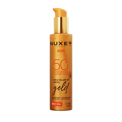 Nuxe Sun Huile Solaire Or SPF50+, 150ml | Parashop.com