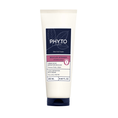 Phyto Boucles Intenses Crème Riche Définition Boucles Cheveux Frisés et Crépus, 250ml | Parashop.com