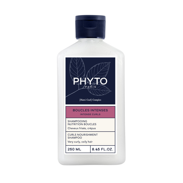 Phyto Boucles Intenses Shampoing Nutrition Boucles Cheveux Frisés et Crépus, 250ml | Parashop.com