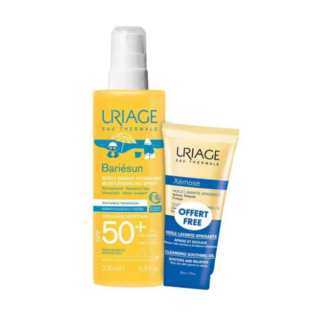 Bariésun Spray Solaire Enfant SPF50+ 200ml + Xemose Huile 50ml