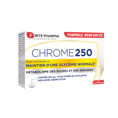 Chrome 250, 30 comprimés - Parashop.com