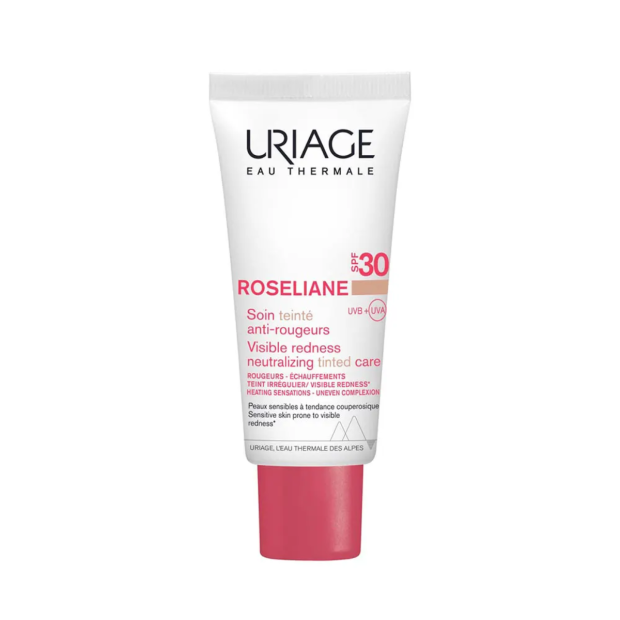 Roseliane Cc Cream Soin Teinté Anti-Rougeurs SPF30, 40ml - Parashop.com