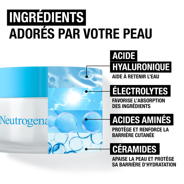 Hydro Boost Crème-Gel Sans Parfum Peau Sensible, 50ml