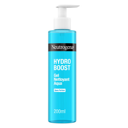 Neutrogena Hydro Boost Aqua-Gel Nettoyant Sans Parfum, 200ml | Parashop.com