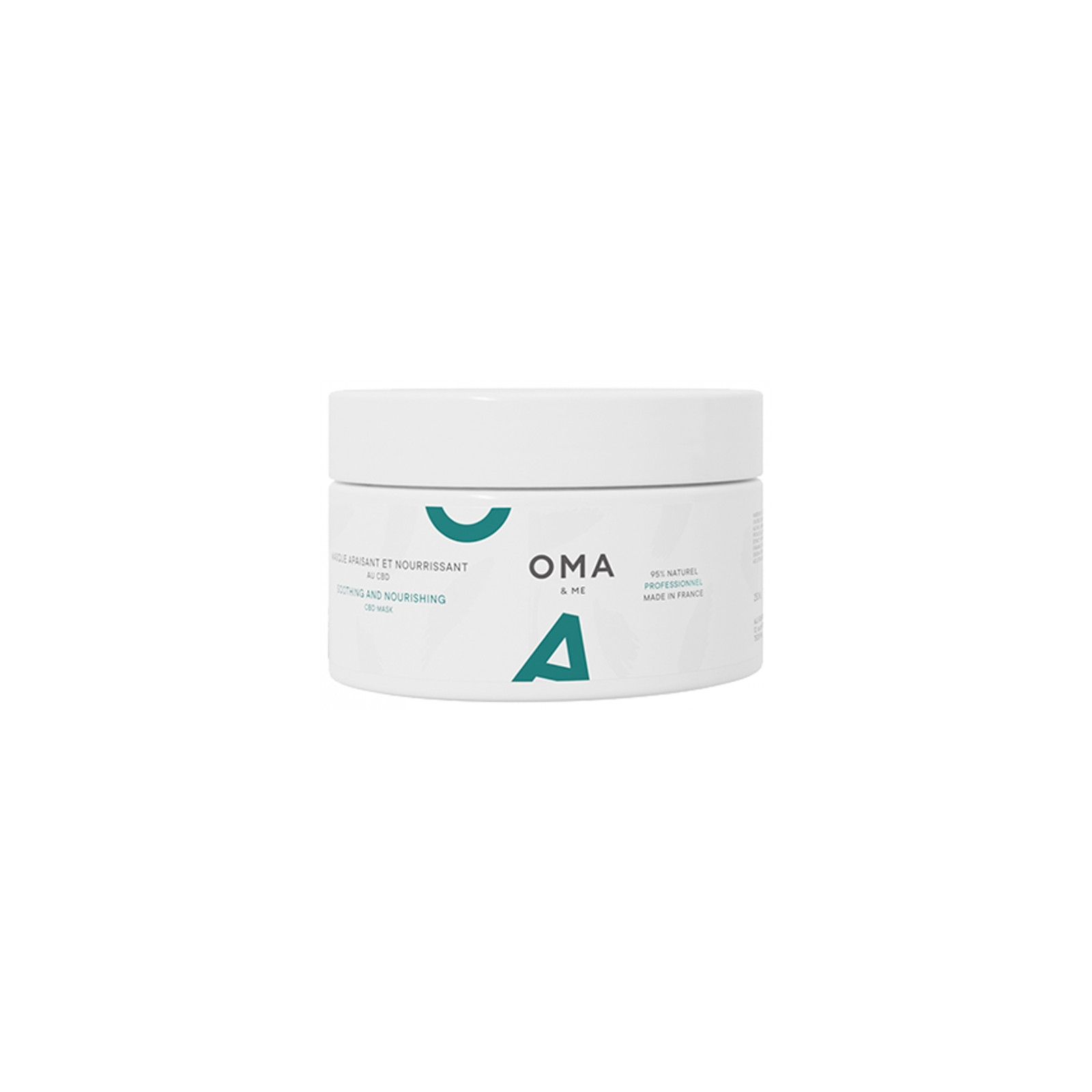 Oma And Me Masque Apaisant Et Nourrissant Au Cbd 250 Ml 4996